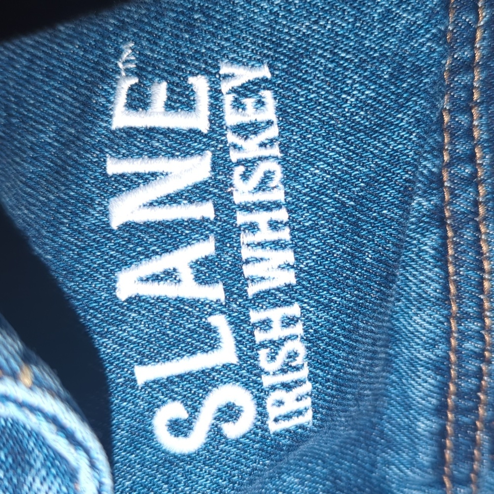 Port Authority SLANE Irish Whiskey Denim Jacket Medium